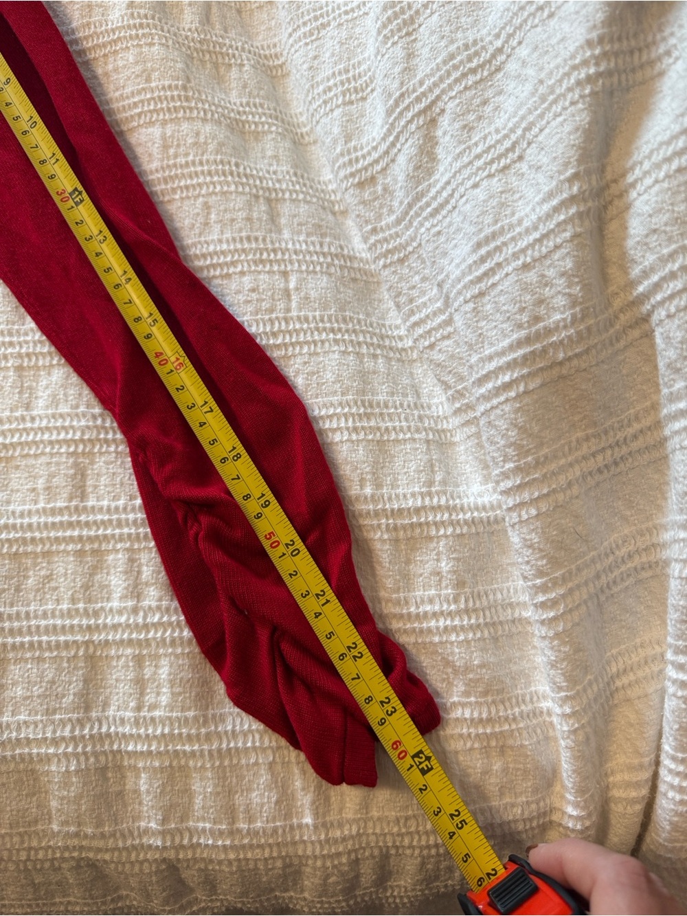 Renuar Bright Red Ruffle-Front Open Tunic - Picture 7 of 7